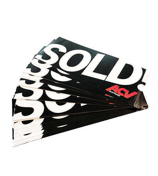 SOLD! Stickers (Pack of 50)