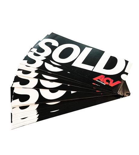 SOLD! Stickers (Pack of 50)